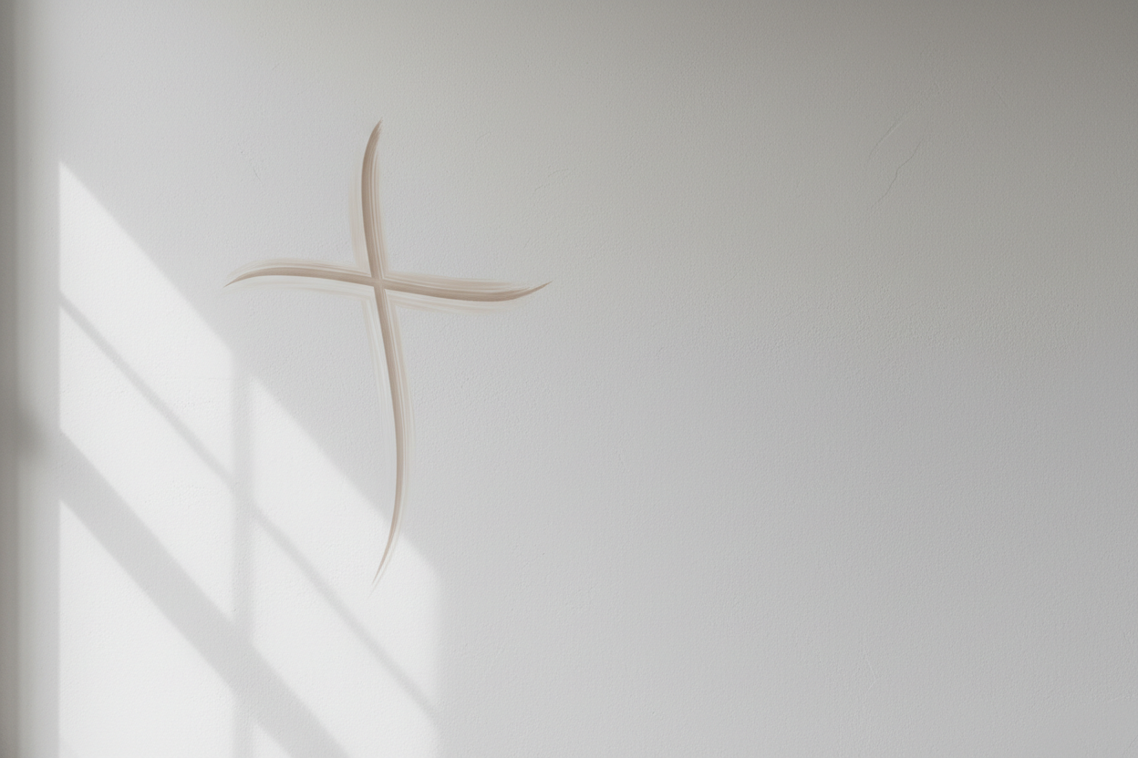 image minimaliste chrétienne